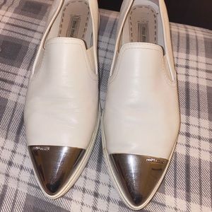 Miu Miu Metal Toe Cap Sneaker